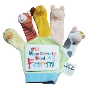 Little Scholastic Old MacDonald Had A Farm Hand Finger Puppet Glove Book